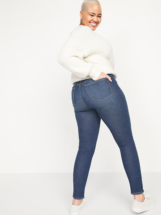 Image number 6 showing, Extra High-Waisted Rockstar 360° Stretch Super Skinny Jeans for Women