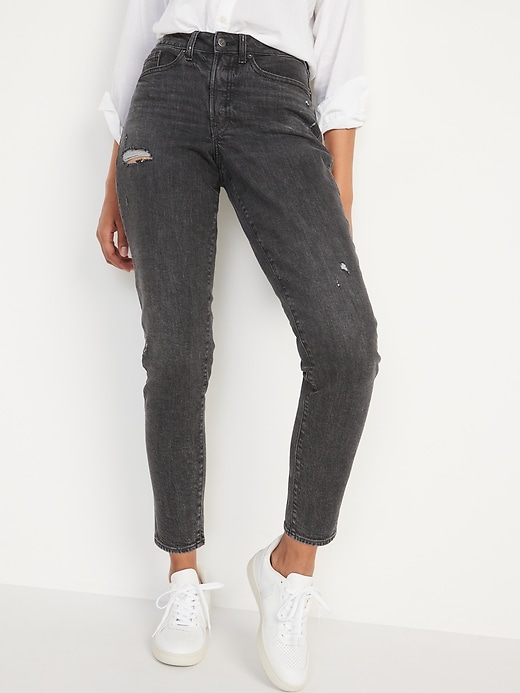 EVERSTRETCH STRAIGHT ANKLE WITH CONTRAST BOTTOM JEAN