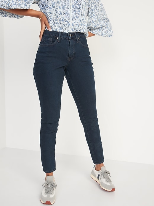 Image number 1 showing, Curvy High-Waisted O.G. Straight Jeans for Women