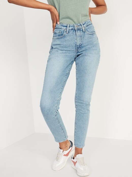 Image number 1 showing, Curvy High-Waisted OG Straight Jeans for Women