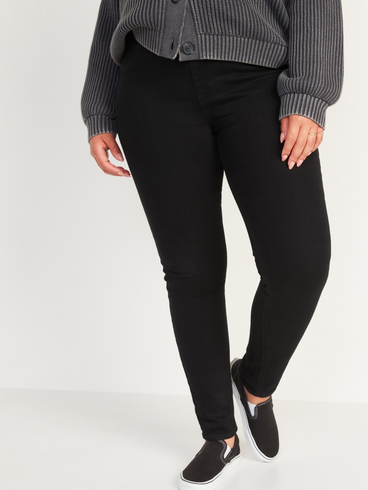 old navy black jeggings