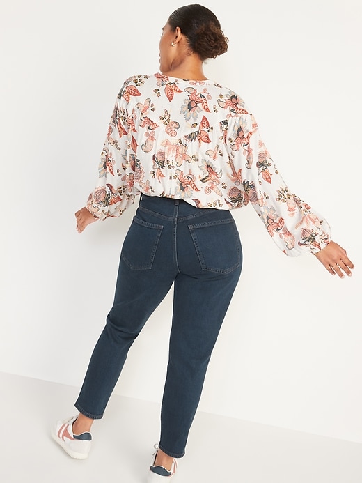 Image number 6 showing, Curvy High-Waisted O.G. Straight Jeans for Women
