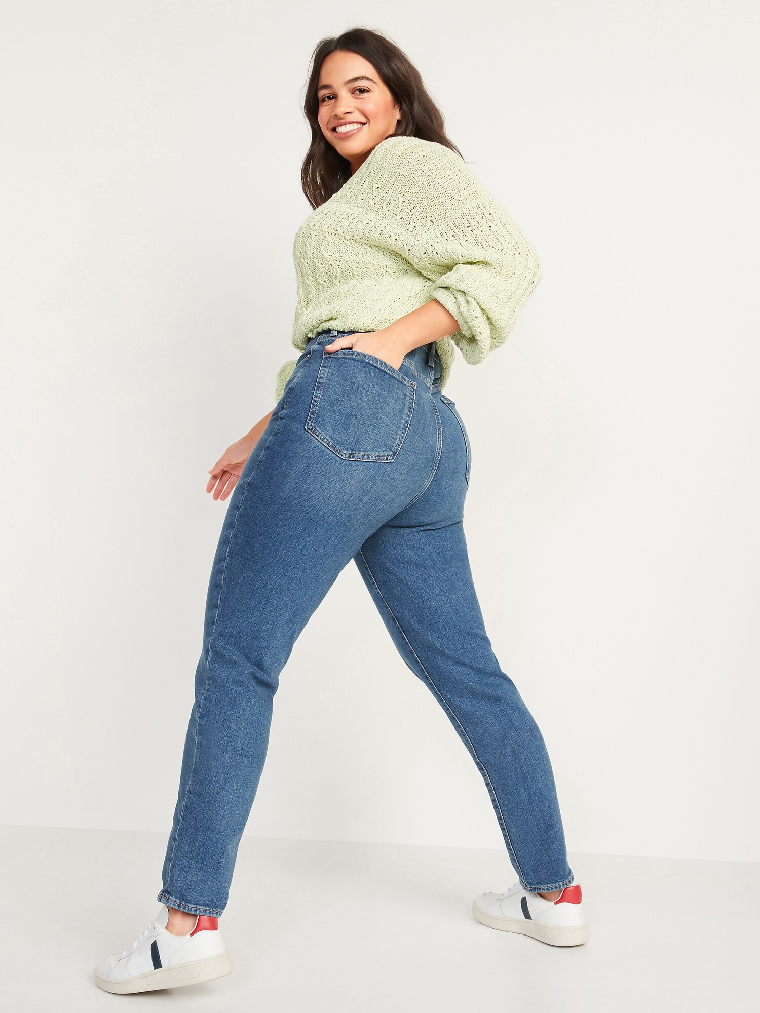 Higher High-Waisted O.G. Straight Jeans for Women