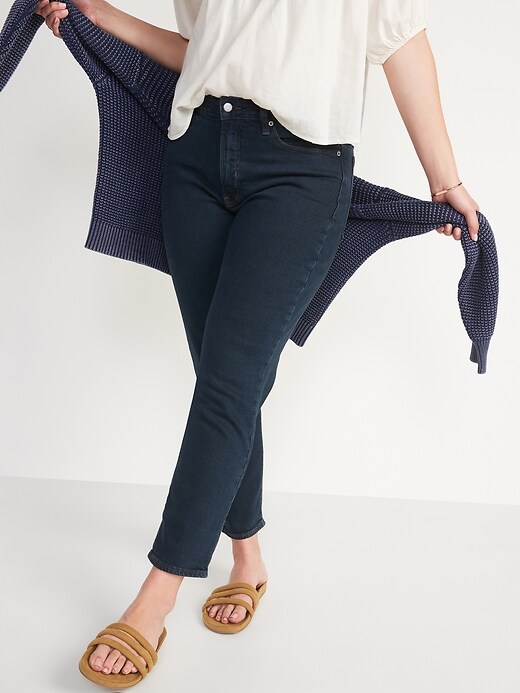 Image number 5 showing, High-Waisted O.G. Straight Jeans for Women