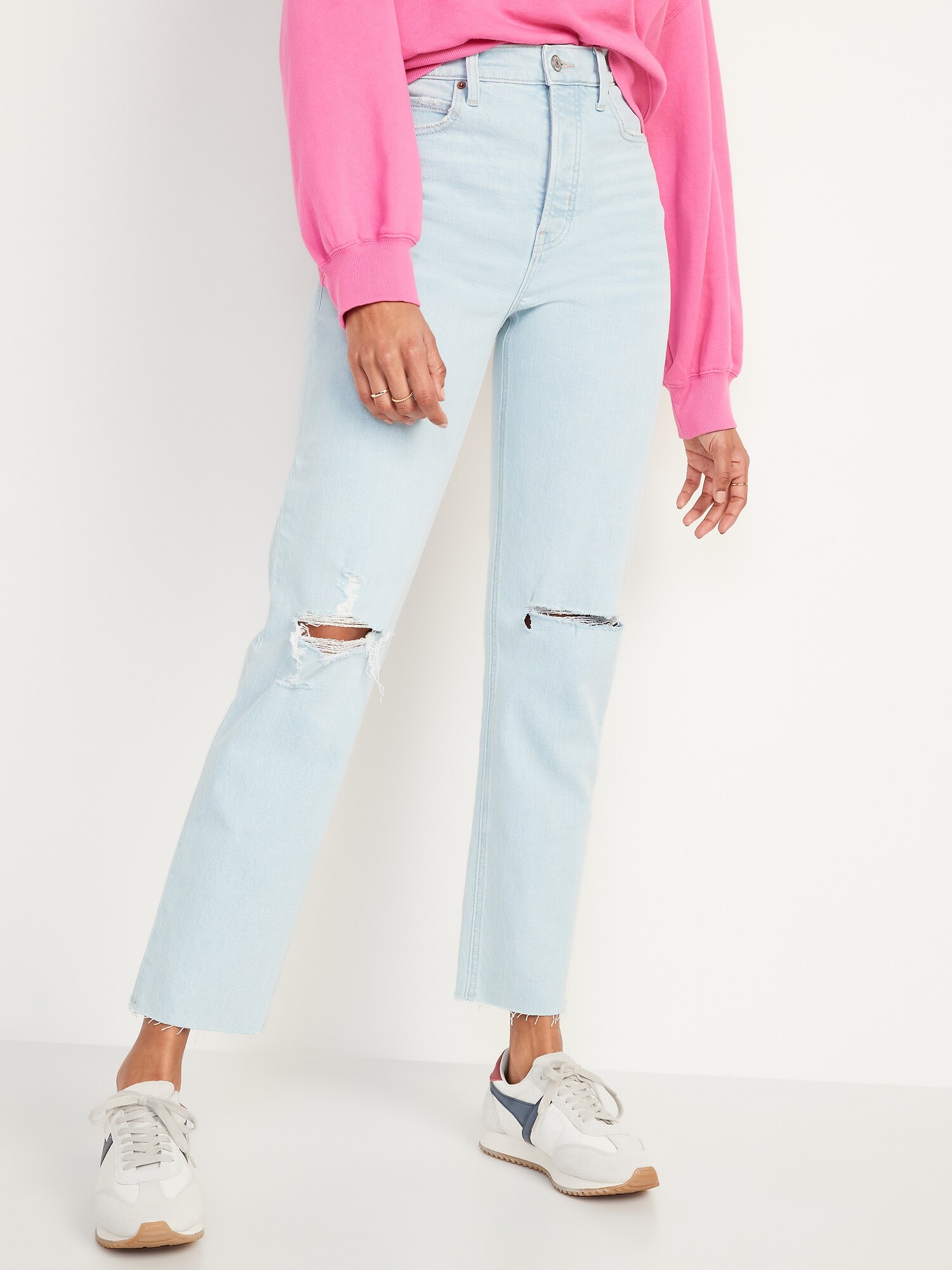 Extra High-Waisted Button-Fly Sky-Hi 