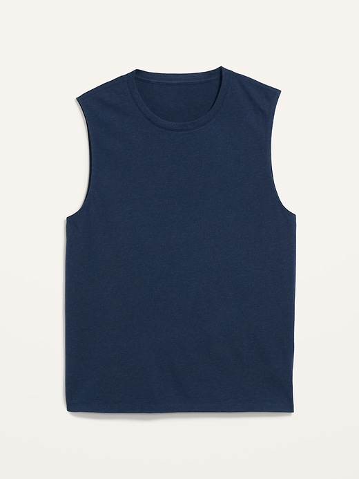 Image number 4 showing, Soft-Washed Sleeveless T-Shirt