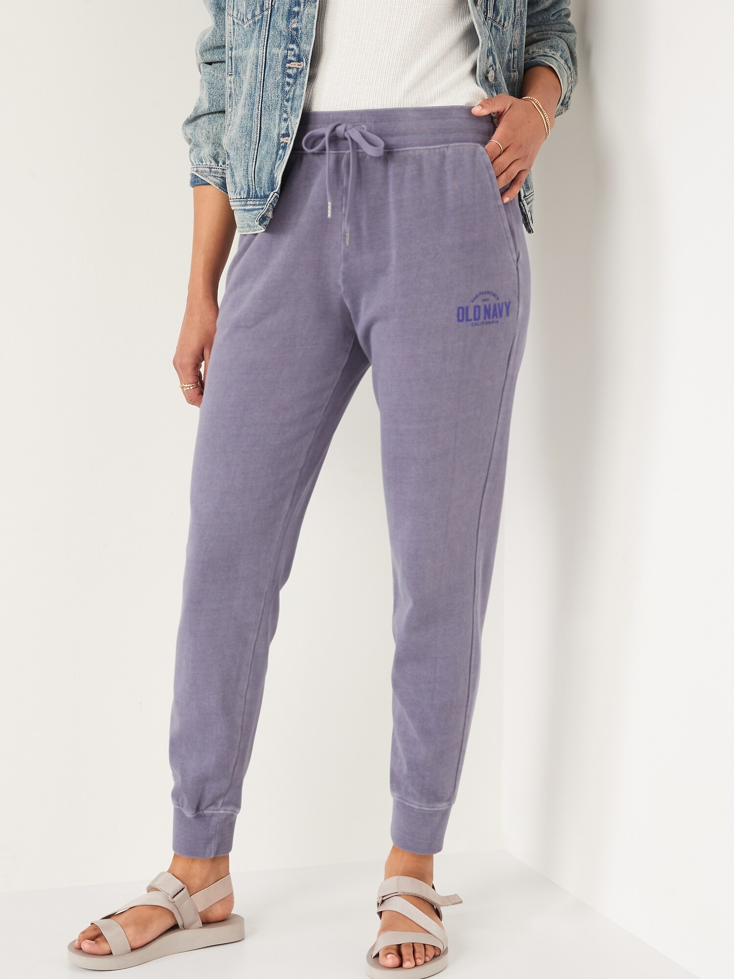 Tie-Dyed Logo-Graphic Sweatpants 