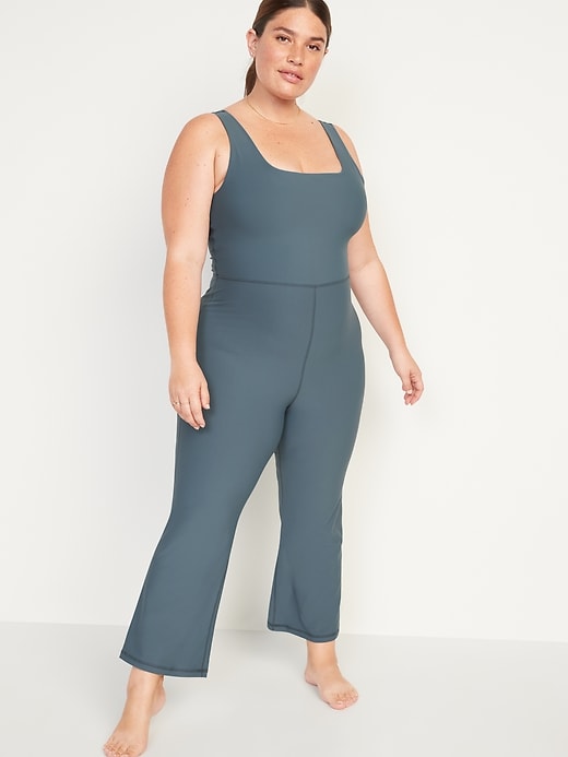 Image number 5 showing, Sleeveless PowerSoft Flared Jumpsuit for Women