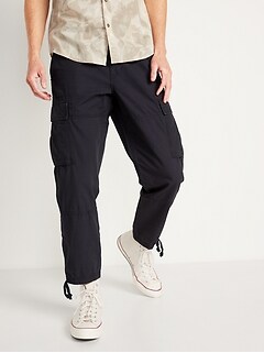 old navy classic loose khakis