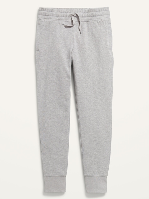 High-Waisted Vintage Jogger Sweatpants for Girls
