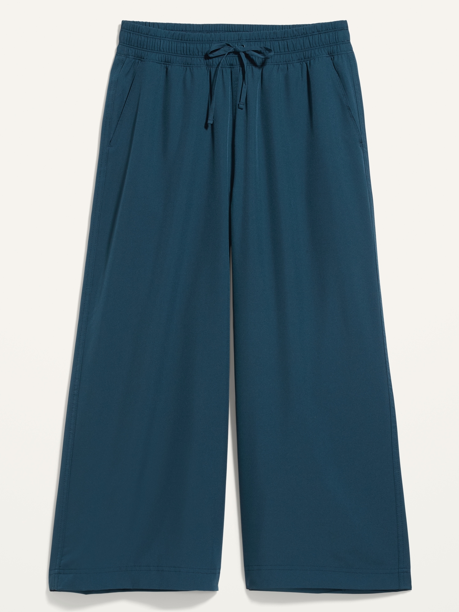 Extra High-Waisted StretchTech Cropped Wide-Leg Pants for Women