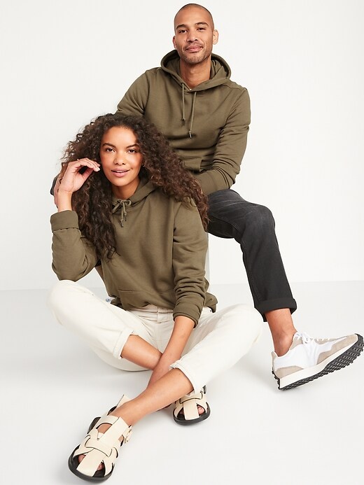 Image number 1 showing, Classic Gender-Neutral Pullover Hoodie for Adults
