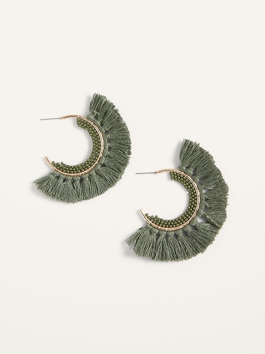 Old navy tassel earrings outlet