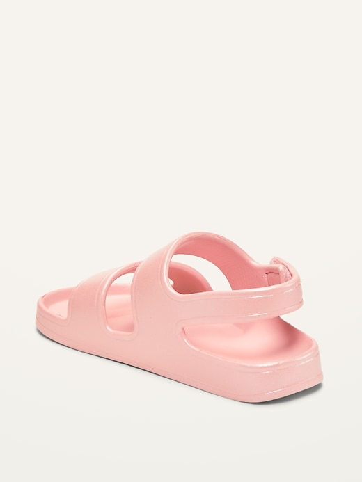 Image number 3 showing, Unisex EVA Double-Strap Sandals for Toddler (Partially Plant-Based)