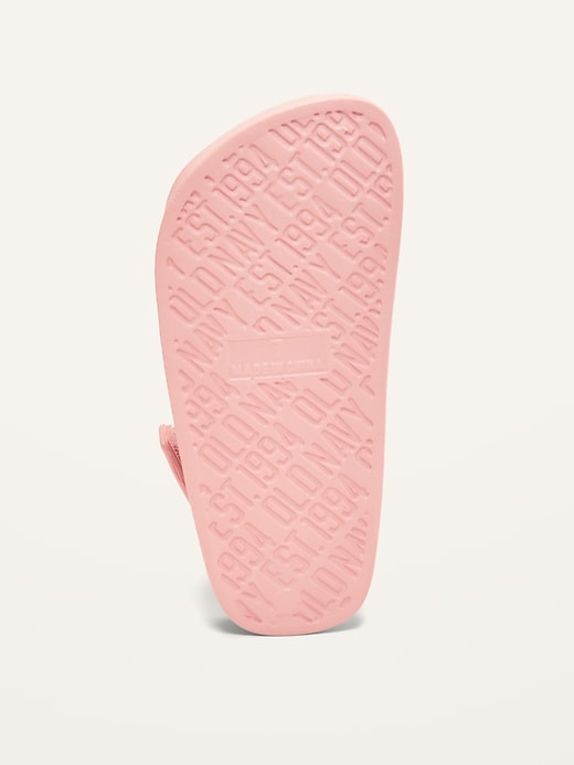 Image number 4 showing, Unisex EVA Double-Strap Sandals for Toddler (Partially Plant-Based)