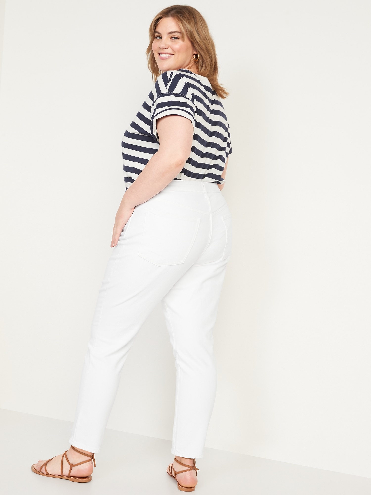 Old navy plus 2024 size white jeans