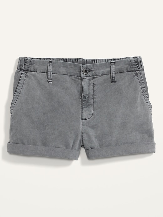 Image number 4 showing, High-Waisted OGC Pull-On Chino Shorts -- 3.5-inch inseam