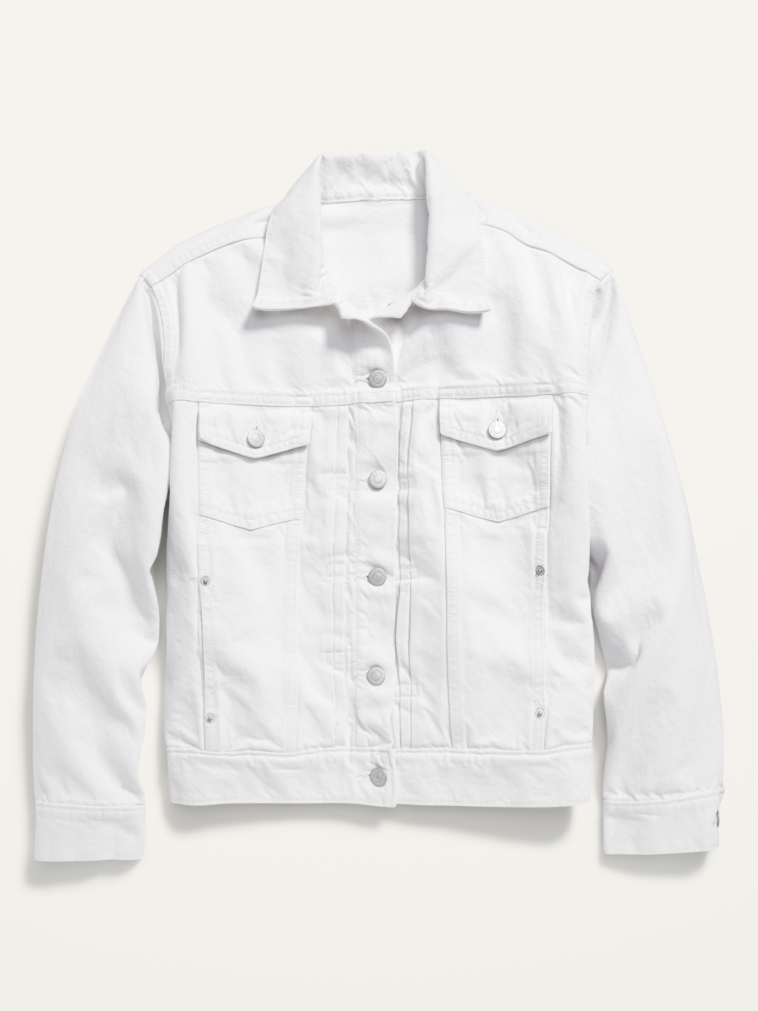 Boys white outlet jean jacket