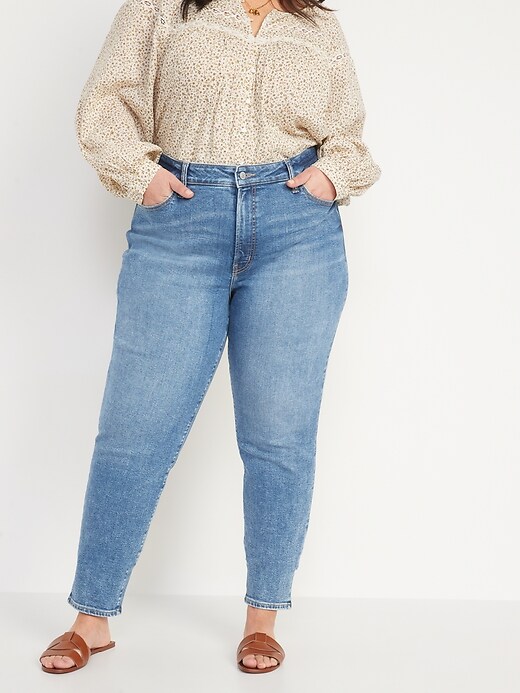 Image number 7 showing, High-Waisted OG Straight Extra Stretch Jeans for Women