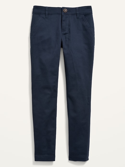 Image number 3 showing, Skinny School Uniform Pants for Girls