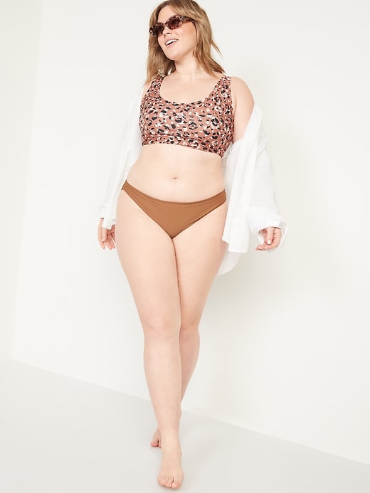 Image number 2 showing, Mid-Rise Bikini Swim Bottoms