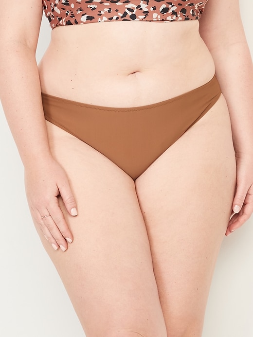 Image number 6 showing, Mid-Rise Bikini Swim Bottoms