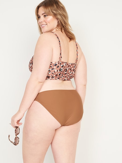 Image number 7 showing, Mid-Rise Bikini Swim Bottoms