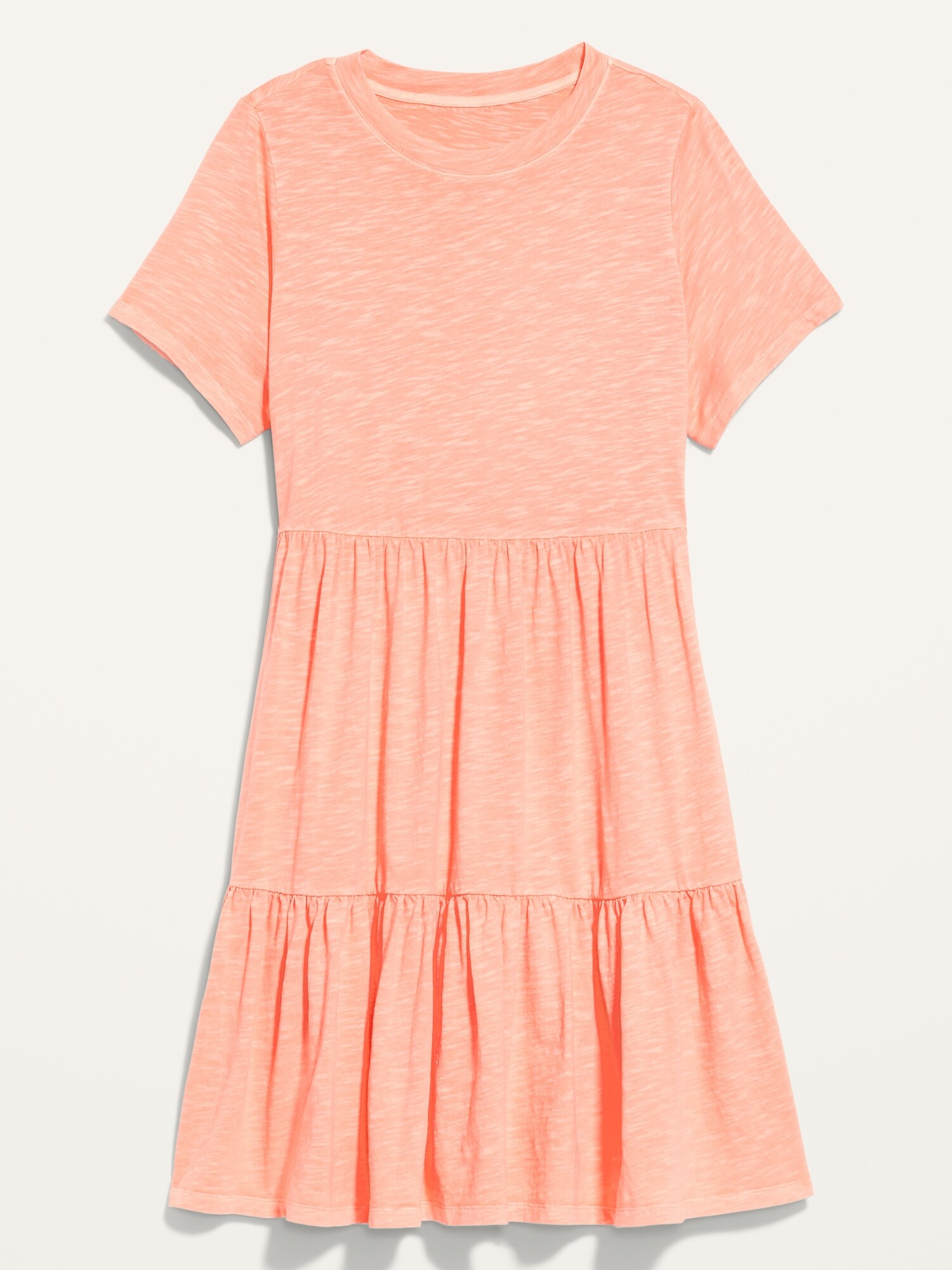 Short-Sleeve Tiered Mini Swing Dress for Women | Old Navy