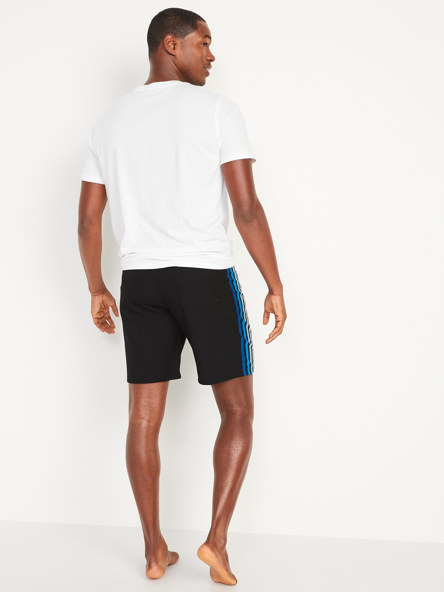 BuiltIn Flex SideStripe Board Shorts for Men 8inch inseam Old Navy