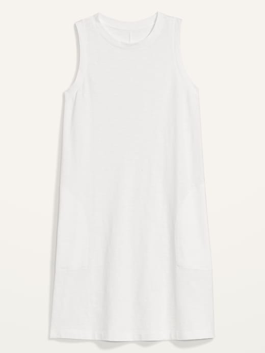 Image number 4 showing, Sleeveless Vintage A-Line Mini Shift Dress for Women
