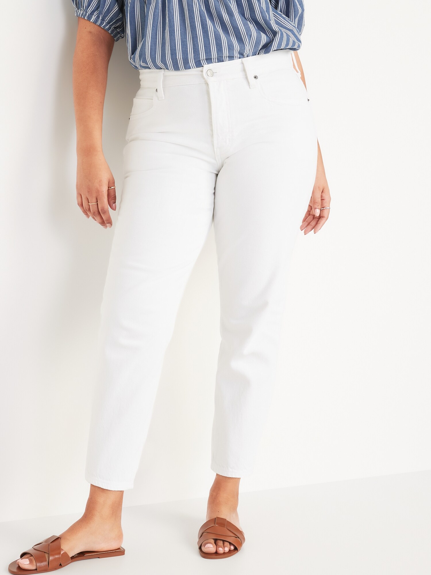 Mid-Rise Button-Fly Slouchy Taper 