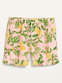 View large product image 3 of 3. Printed Swim Trunks --7-inch inseam