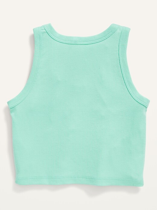 Cropped UltraLite Rib-Knit Performance Tank for Girls | Old Navy