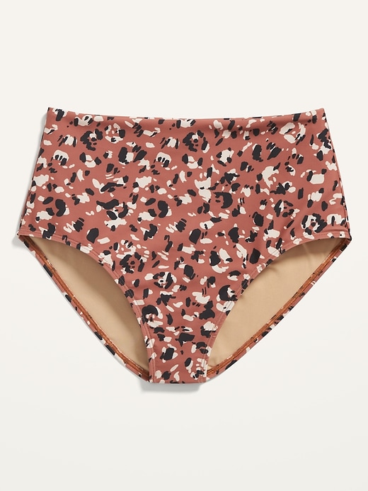 Image number 4 showing, High-Waisted Bikini Swim Bottoms