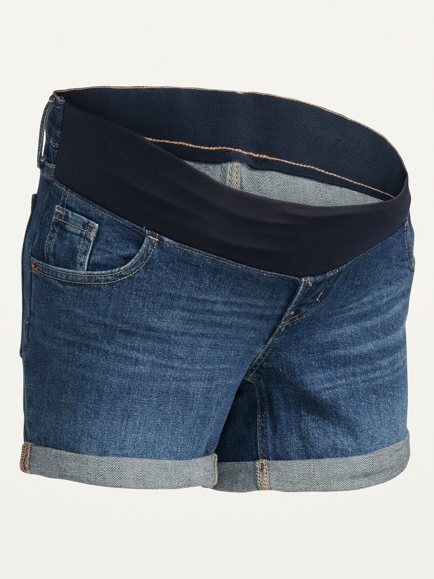 O.G. Straight Cuffed Jean Shorts 