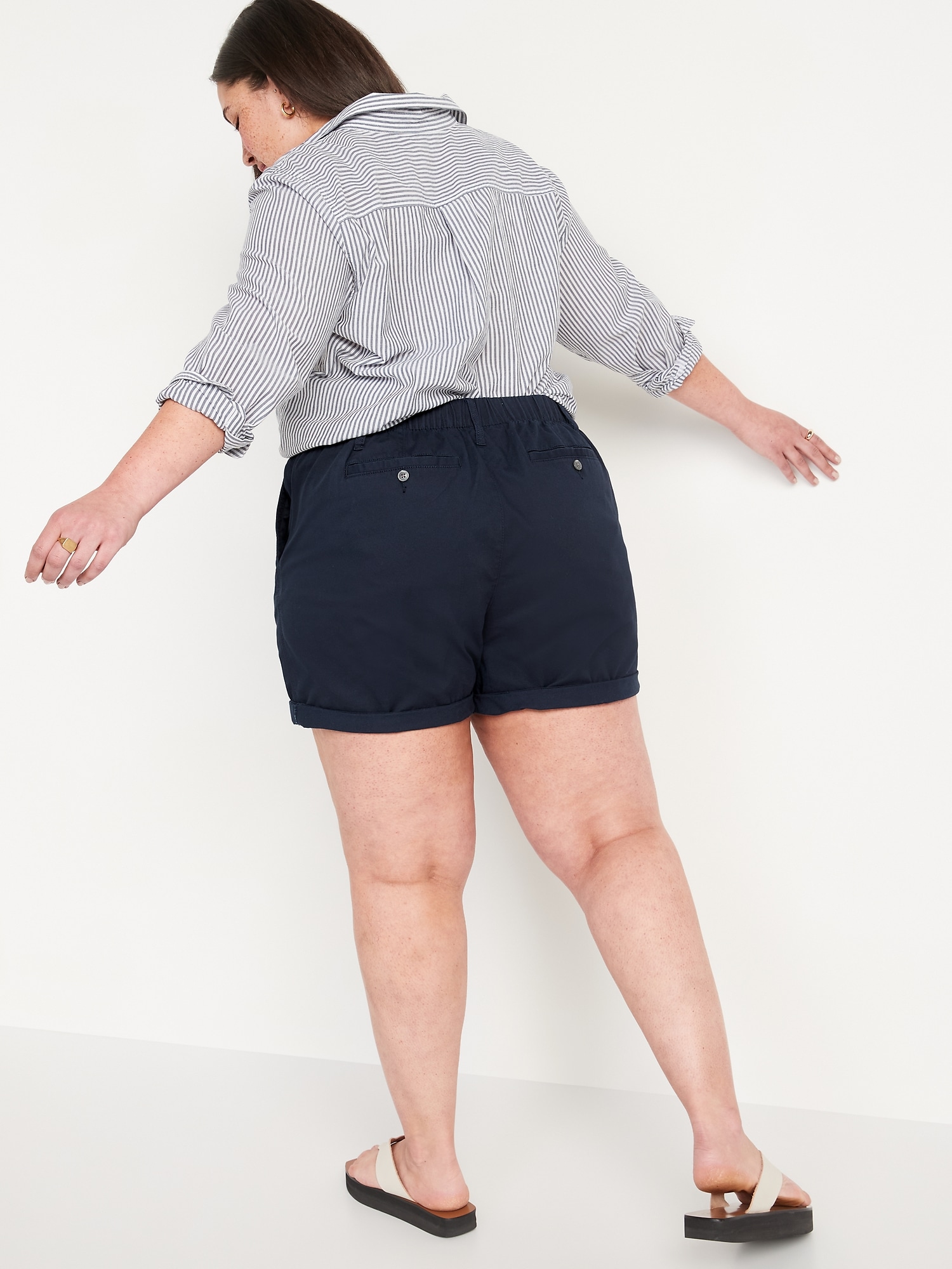 Buy Old Navy High-Waisted OGC Chino Shorts for Women - 5-inch inseam 2024  Online