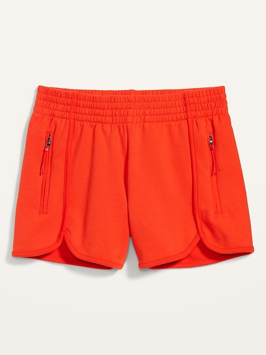 Image number 4 showing, High-Waisted Dynamic Fleece Shorts -- 3-inch inseam