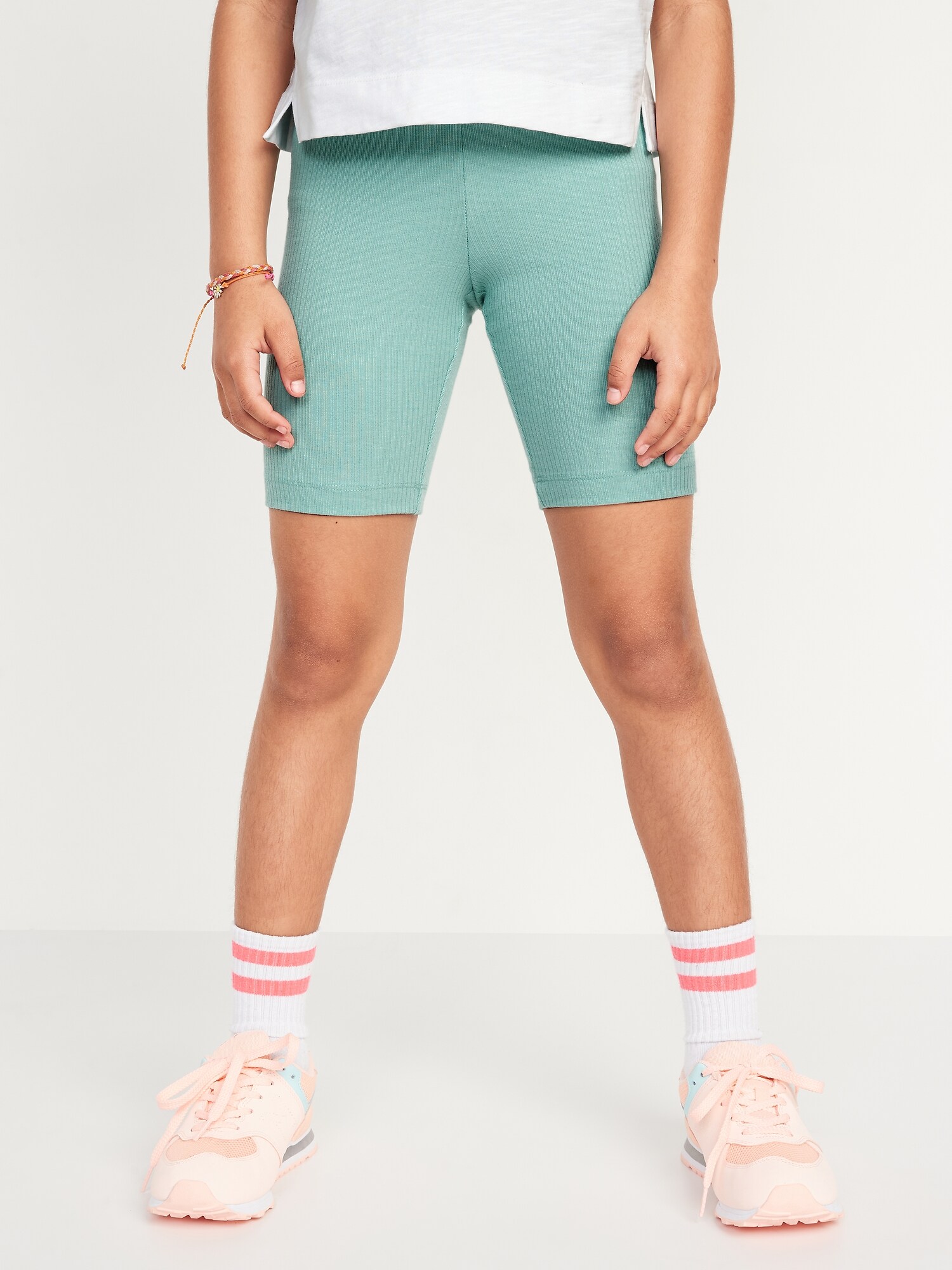 old navy ribbed bike shorts