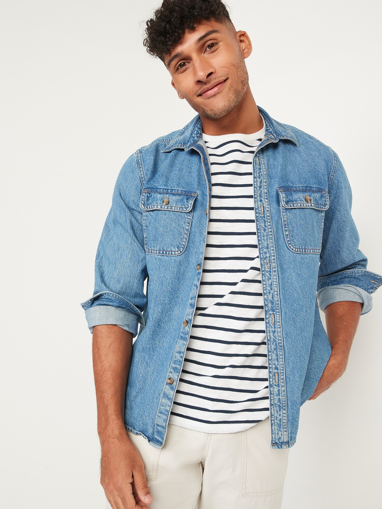 Jean Workwear Shirt for Adults 
