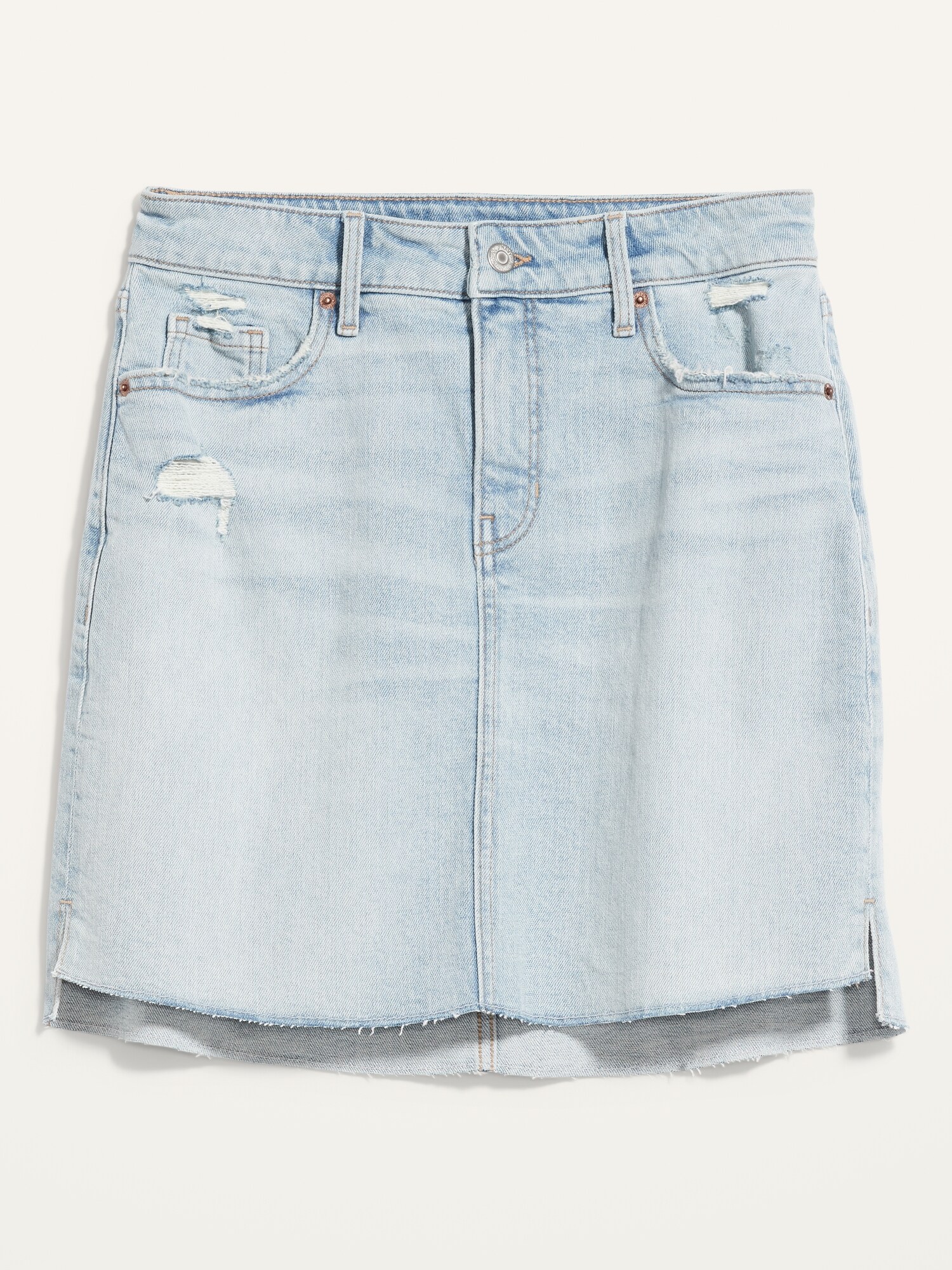 SotRong - Short En Jean Femme Taille Haute élastique, Ourlet Effiloché Et Franges (cordon De Serrage, Grande Taille S-2XL)