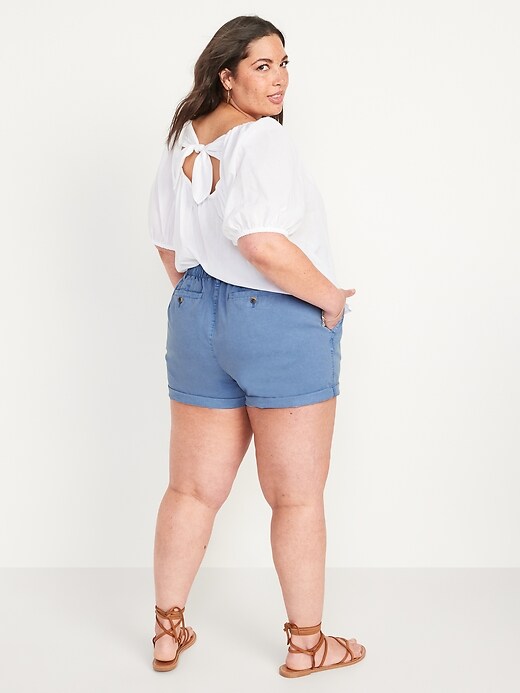 Image number 8 showing, High-Waisted OGC Chino Shorts for Women -- 3.5-inch inseam