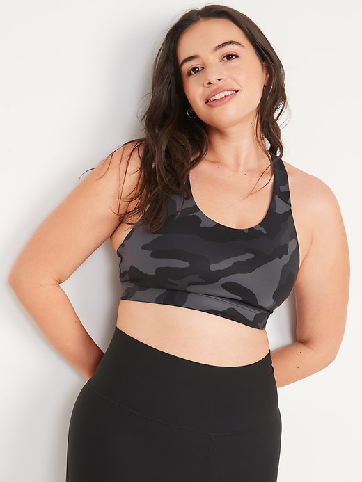 Old Navy Medium Support PowerPress Strappy Sports Bra, Old Navy Is Having  a Huge Sale on Winter Favourites — and Our Picks Start at $3!