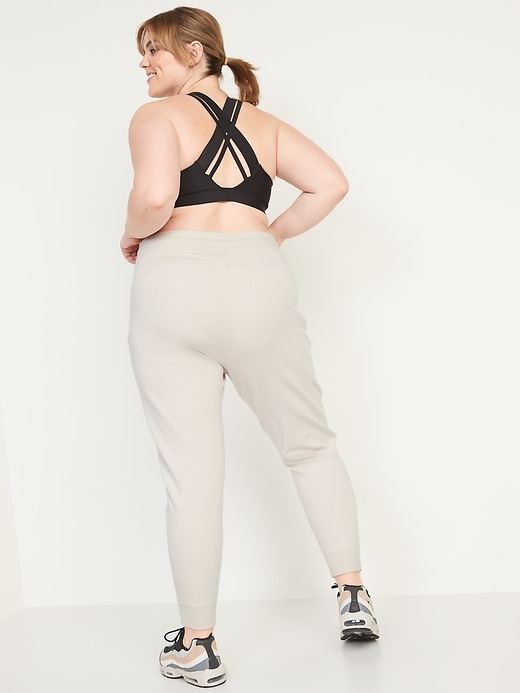 Image number 8 showing, High-Waisted Dynamic Fleece Jogger Sweatpants for Women