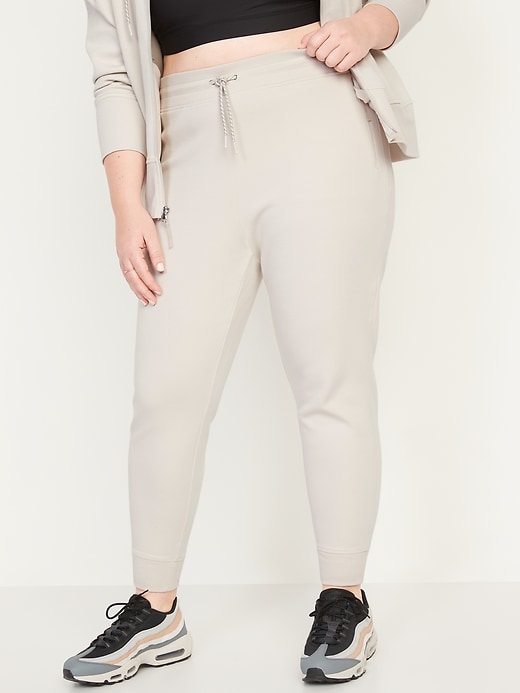 Image number 7 showing, High-Waisted Dynamic Fleece Jogger Sweatpants for Women