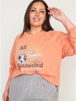 Vintage Graphic Sweatshirt for Women