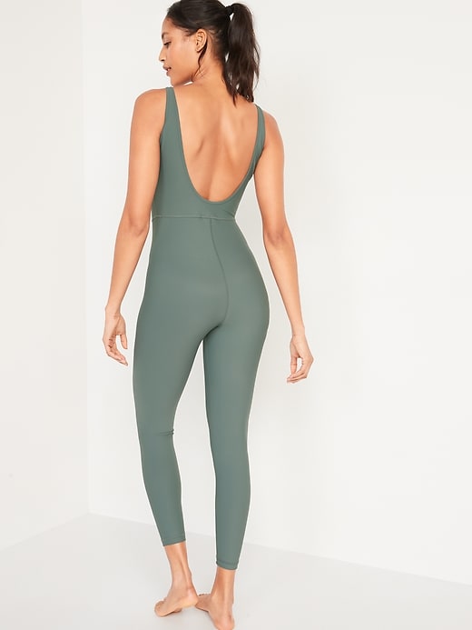 Image number 2 showing, Sleeveless PowerSoft Bodysuit for Women -- 25-inch inseam