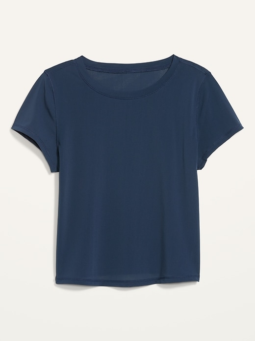 Image number 4 showing, PowerSoft Crop T-Shirt