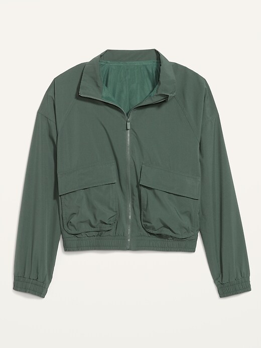 Loose StretchTech Zip-Front Jacket | Old Navy