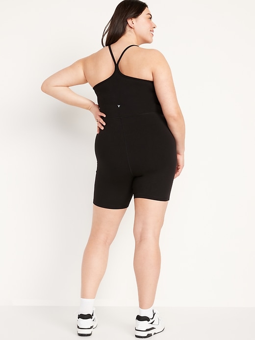 Image number 8 showing, PowerChill Racerback Bodysuit for Women -- 6-inch inseam