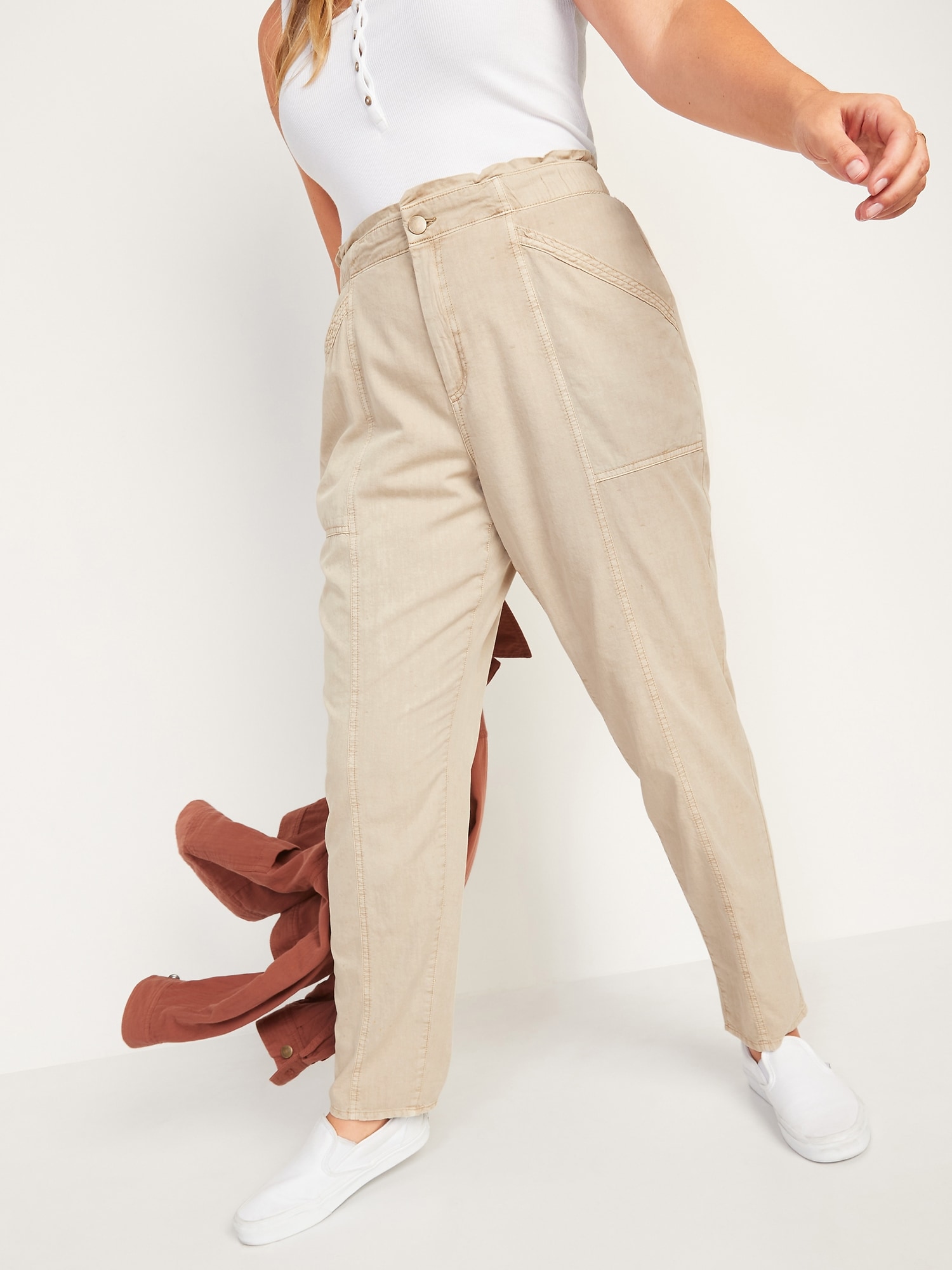 Old navy clearance paperbag pants